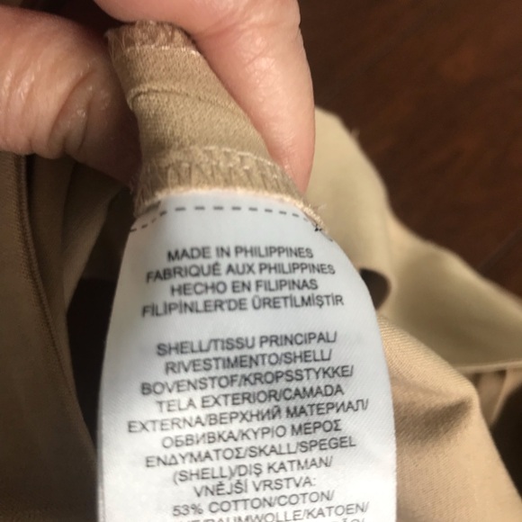 Lauren Ralph Lauren Cream Ankle Pants 6P - Picture 14 of 14